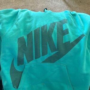 Turquoise Nike Hoodie